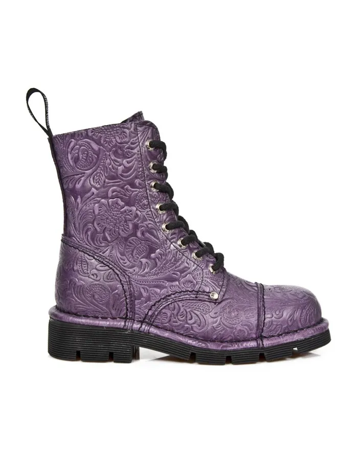 WomenMen Boot Metallic MNewmili83C11 New Rock Boots