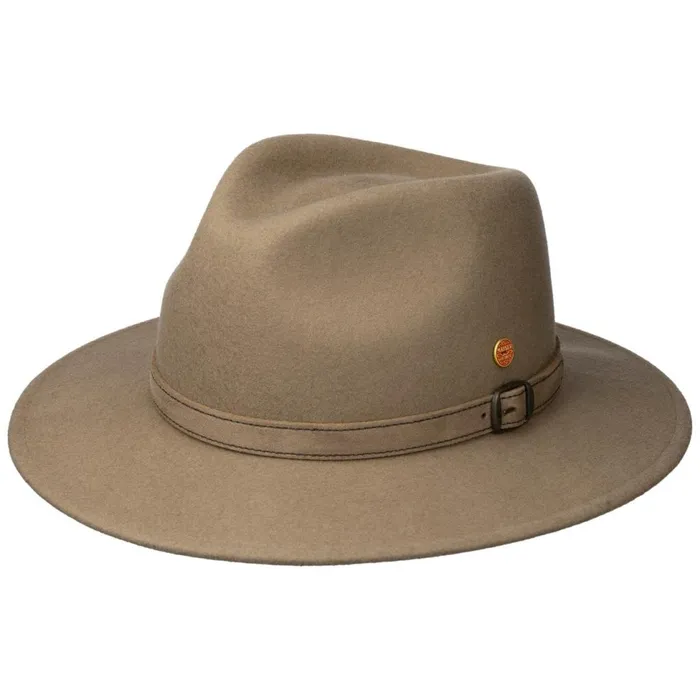 WomenMen Felt Hats Mayser Gedeon Uni Traveller Wool Hat Light Beige