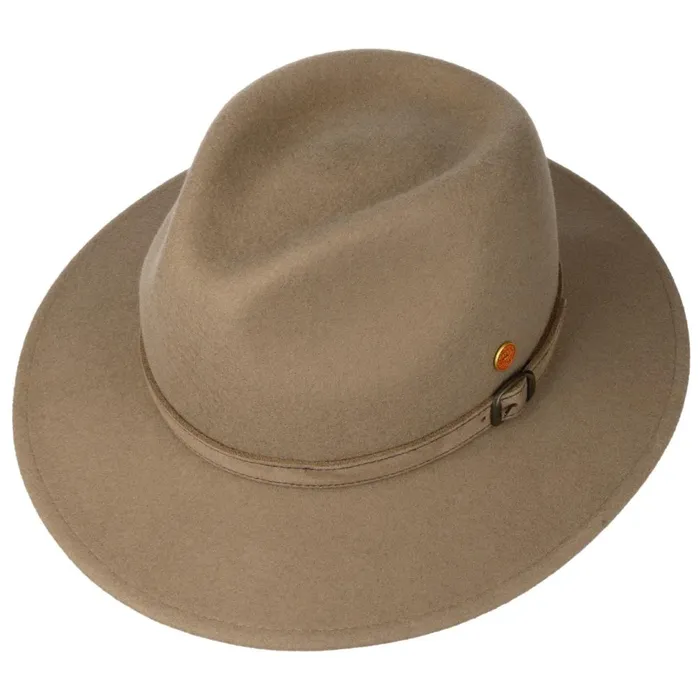 WomenMen Felt Hats Mayser Gedeon Uni Traveller Wool Hat Light Beige WomenMen Felt Hats Mayser Gedeon Uni Traveller Wool Hat Light Beige