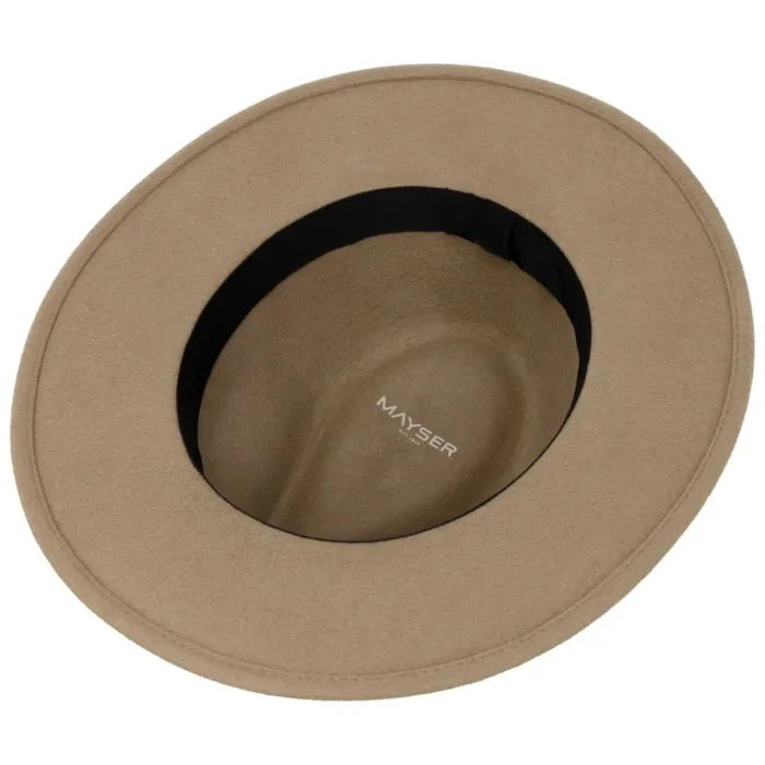 WomenMen Felt Hats Mayser Gedeon Uni Traveller Wool Hat Light Beige WomenMen Felt Hats Mayser Gedeon Uni Traveller Wool Hat Light Beige