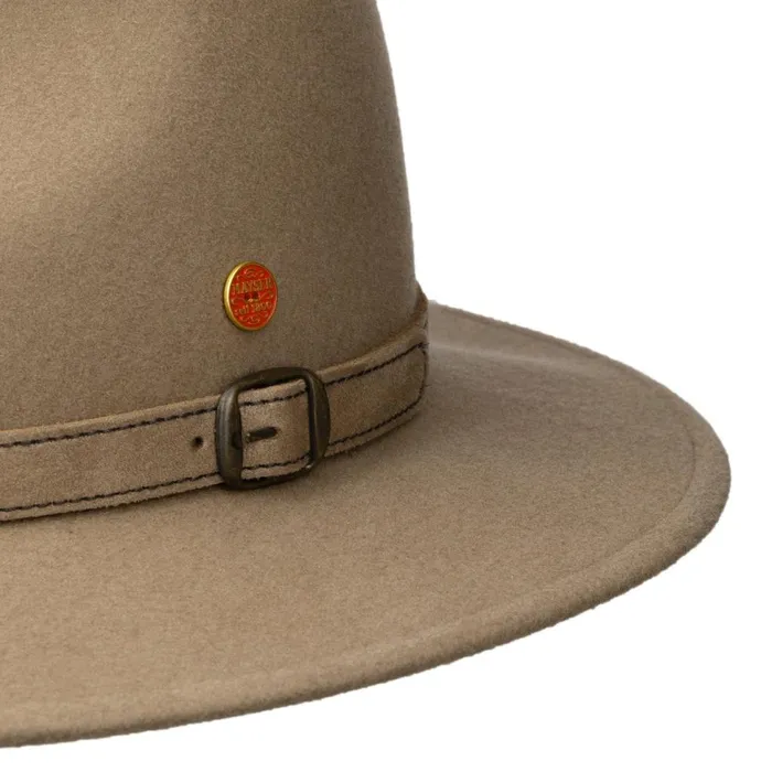 WomenMen Felt Hats Mayser Gedeon Uni Traveller Wool Hat Light Beige WomenMen Felt Hats Mayser Gedeon Uni Traveller Wool Hat Light Beige