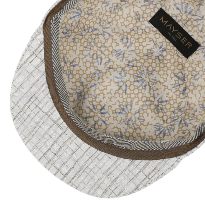 WomenMen Flat Caps Mayser Paddy Cipriota Flatcap Light Gray