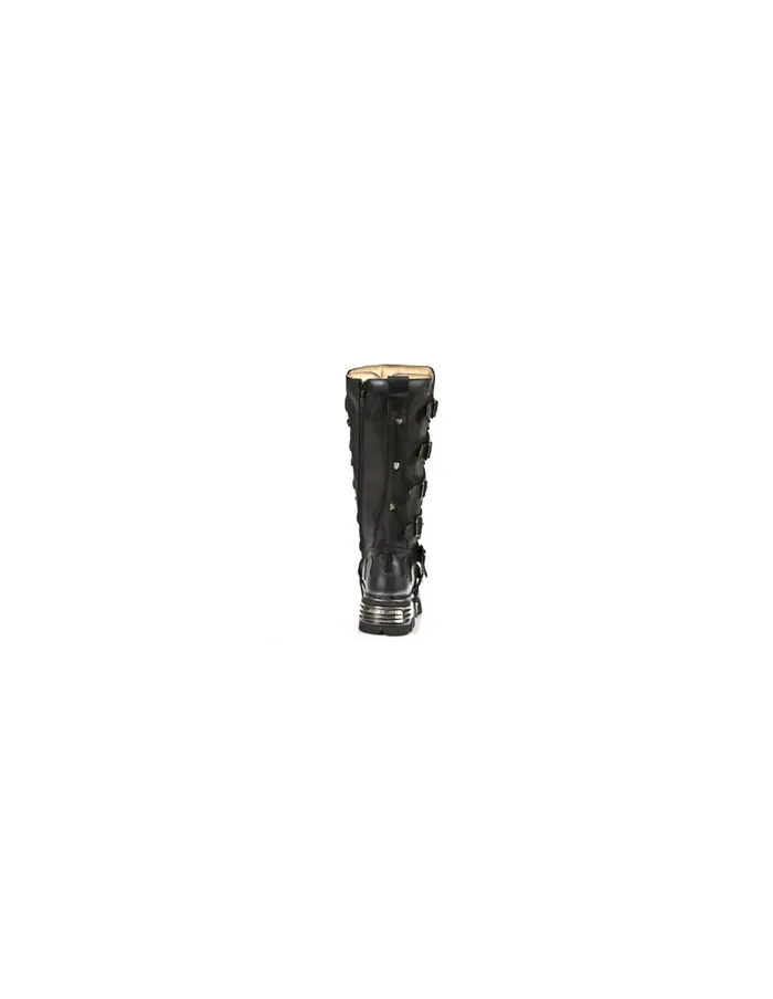 WomenMen High Boot Metallic M161C4 New Rock High Boots WomenMen High Boot Metallic M161C4 New Rock High Boots