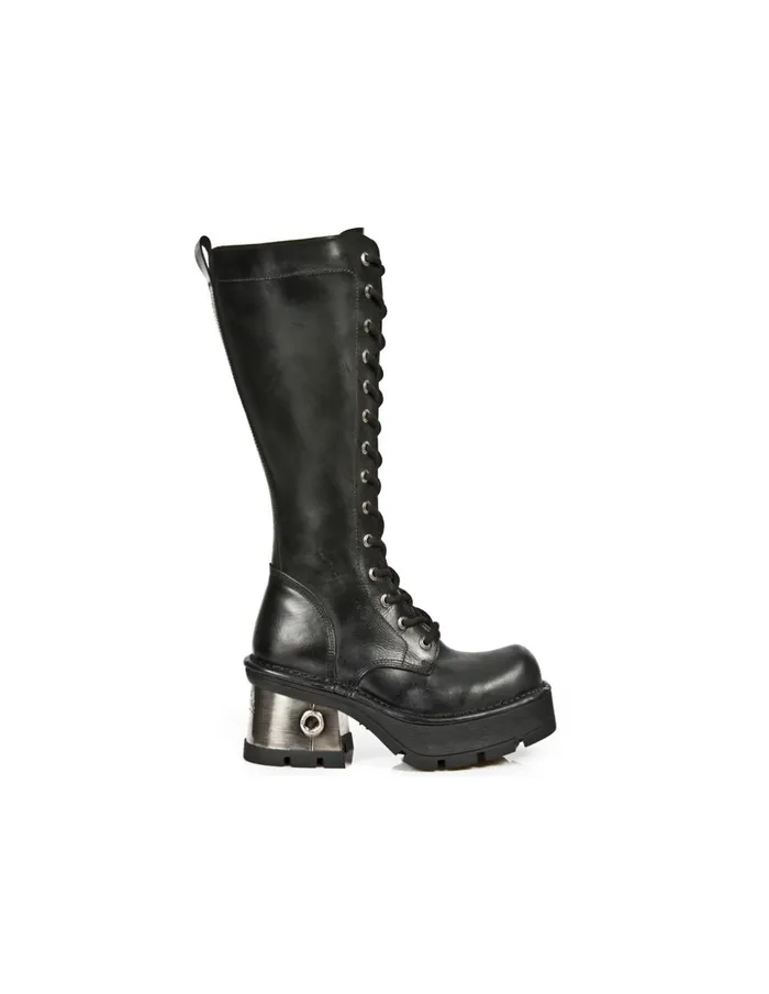 WomenMen High Boot Metallic M237C1 New Rock Boots