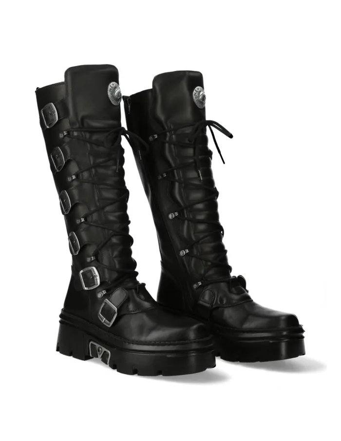 WomenMen MWall272S1 New Rock High Boots