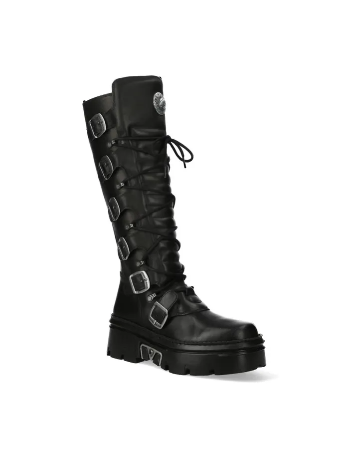 WomenMen MWall272S1 New Rock High Boots WomenMen MWall272S1 New Rock High Boots