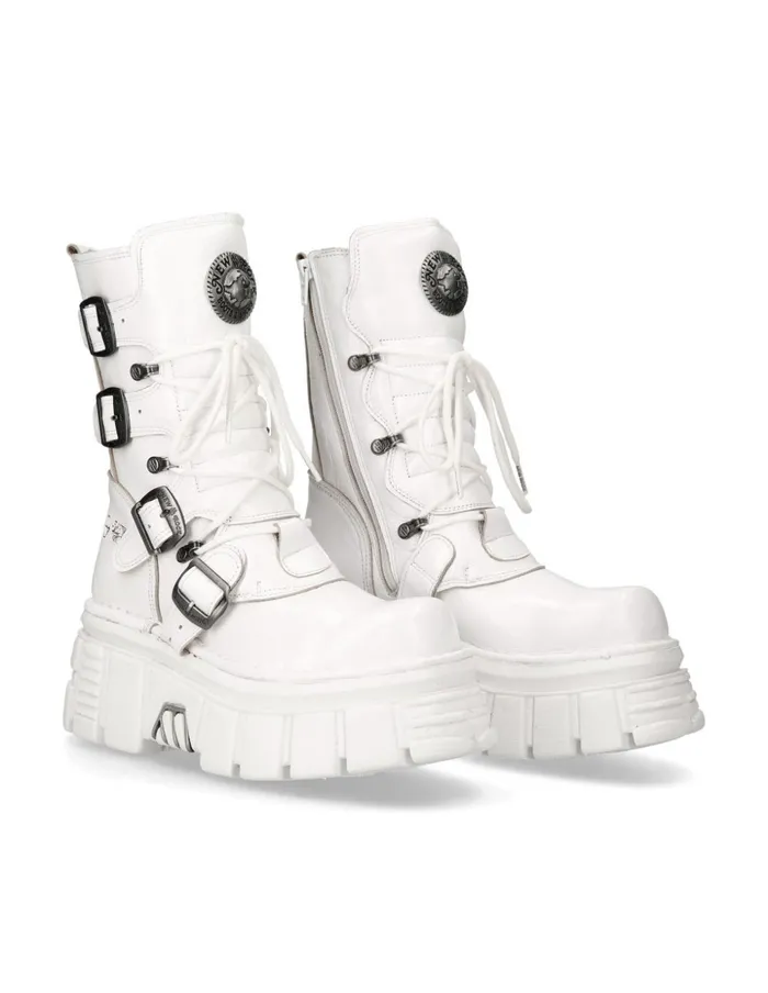 WomenMen Metallic M373C88 New Rock Boots