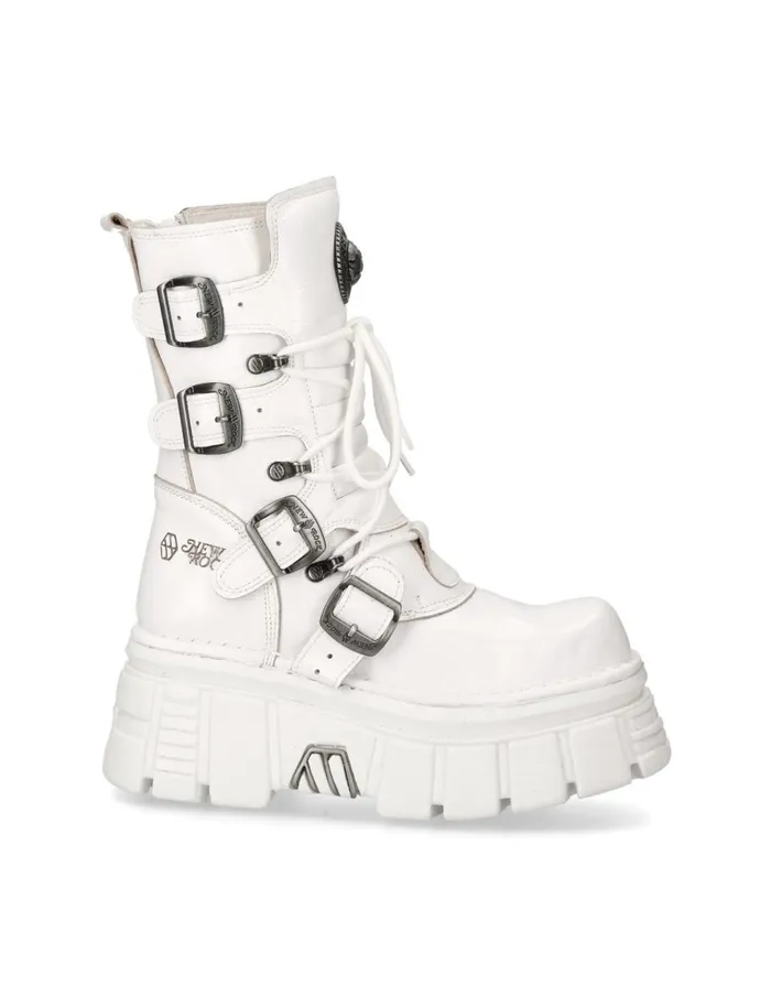WomenMen Metallic M373C88 New Rock Boots WomenMen Metallic M373C88 New Rock Boots