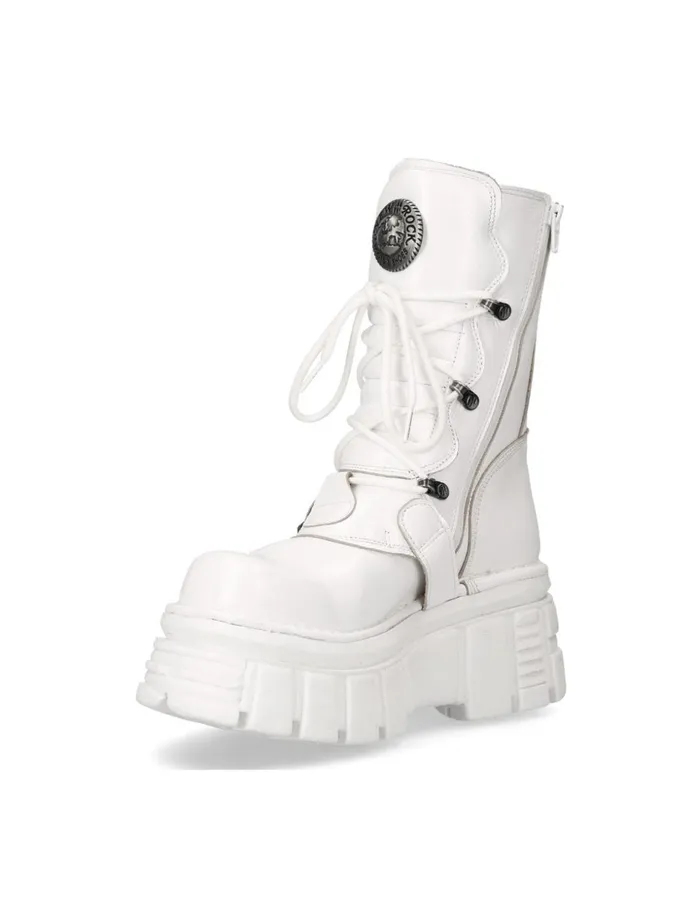WomenMen Metallic M373C88 New Rock Boots WomenMen Metallic M373C88 New Rock Boots