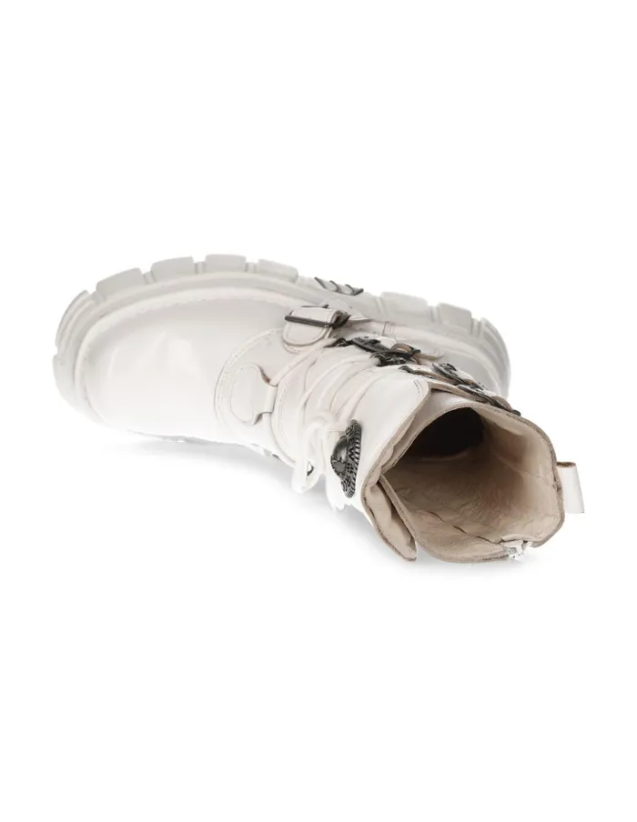 WomenMen Metallic M373C88 New Rock Boots WomenMen Metallic M373C88 New Rock Boots