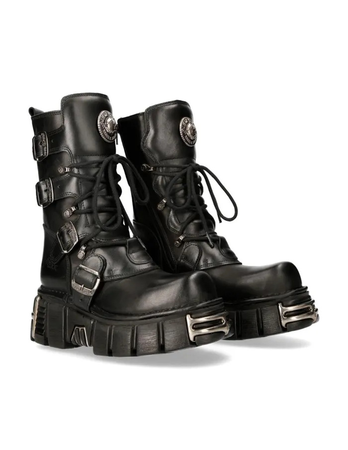 WomenMen Metallic M373C91 New Rock Boots