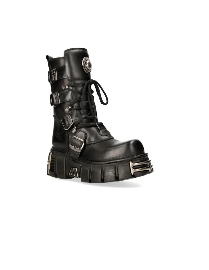 WomenMen Metallic M373C91 New Rock Boots WomenMen Metallic M373C91 New Rock Boots