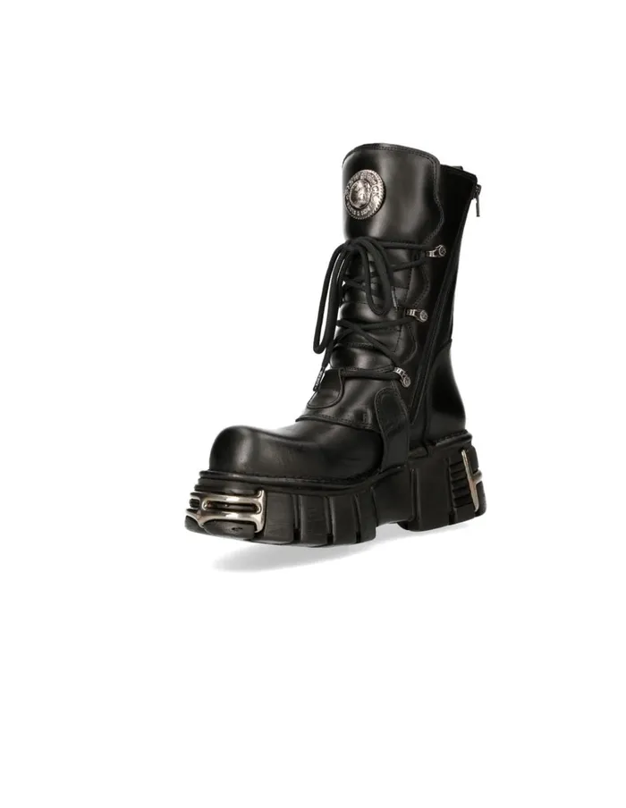 WomenMen Metallic M373C91 New Rock Boots WomenMen Metallic M373C91 New Rock Boots