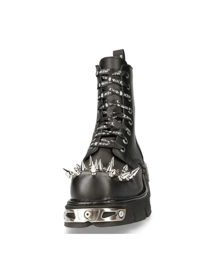 WomenMen Metallic MMili084conolaceC1 New Rock Boots