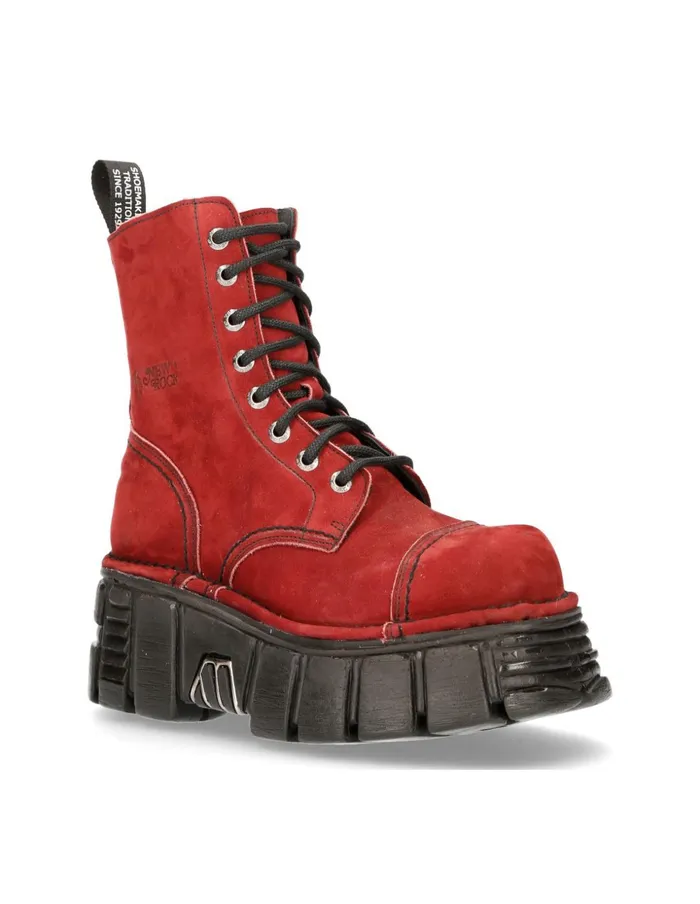 WomenMen Metallic MNewmili083cC25 New Rock Boots WomenMen Metallic MNewmili083cC25 New Rock Boots