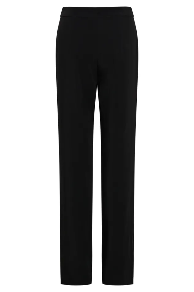 Women Meshki Bottoms Allanah Straight Leg Pant 8211 Black