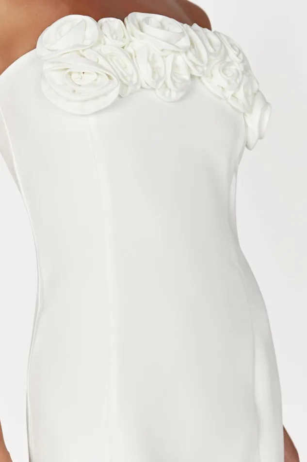 Women Meshki Dresses Brooks Rose Mini Dress 8211 White