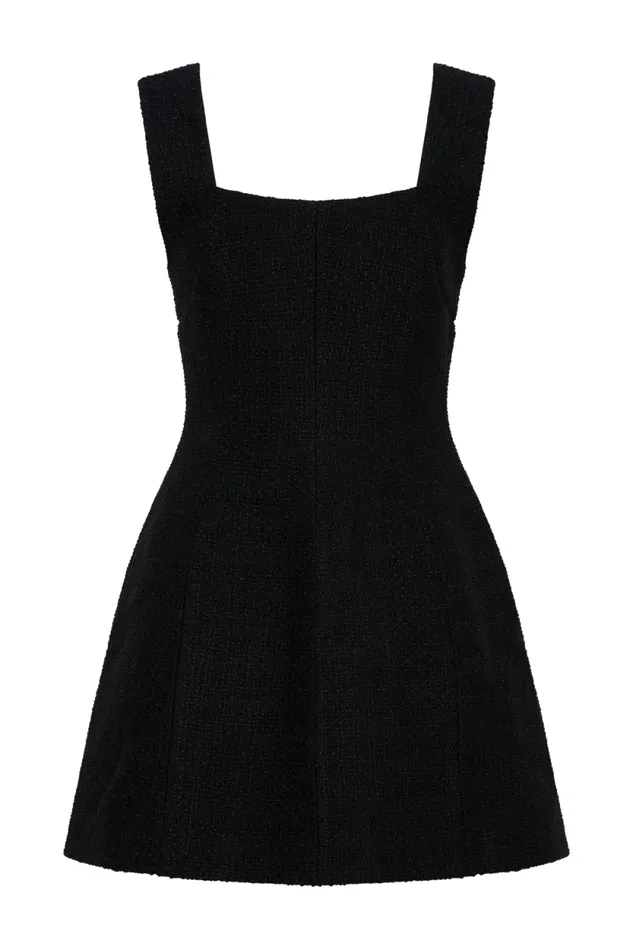 Women Meshki Dresses Desire Boucle Mini Dress 8211 Black