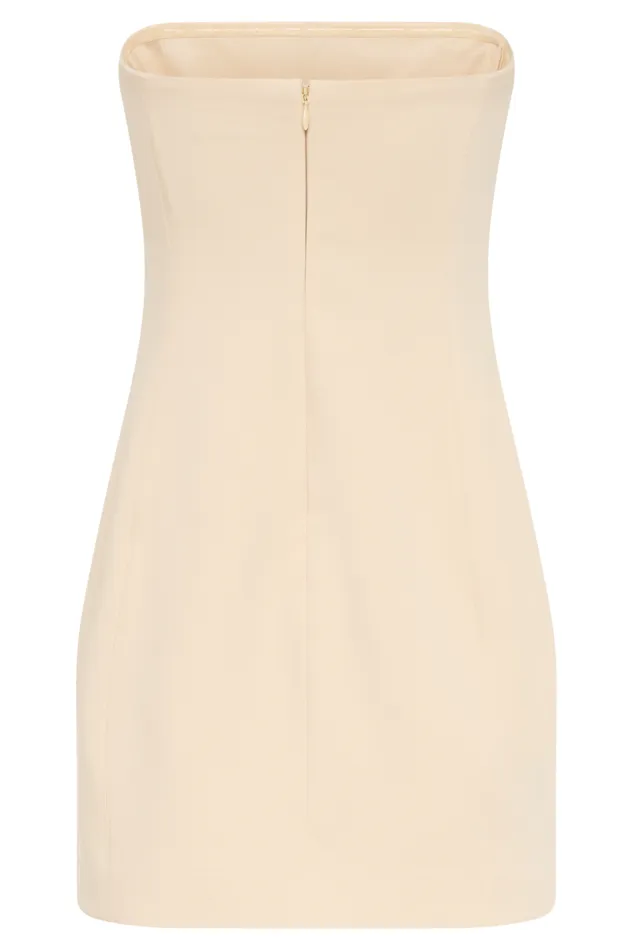 Women Meshki Dresses Maci Crepe Mini Dress 8211 Peach