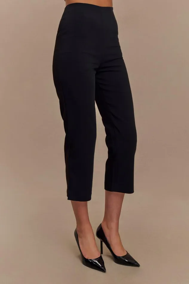 Women Meshki Dresses Nola Suiting Capri Pants 8211 Black