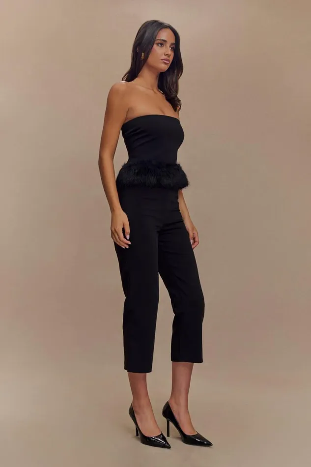 Women Meshki Dresses Nola Suiting Capri Pants 8211 Black