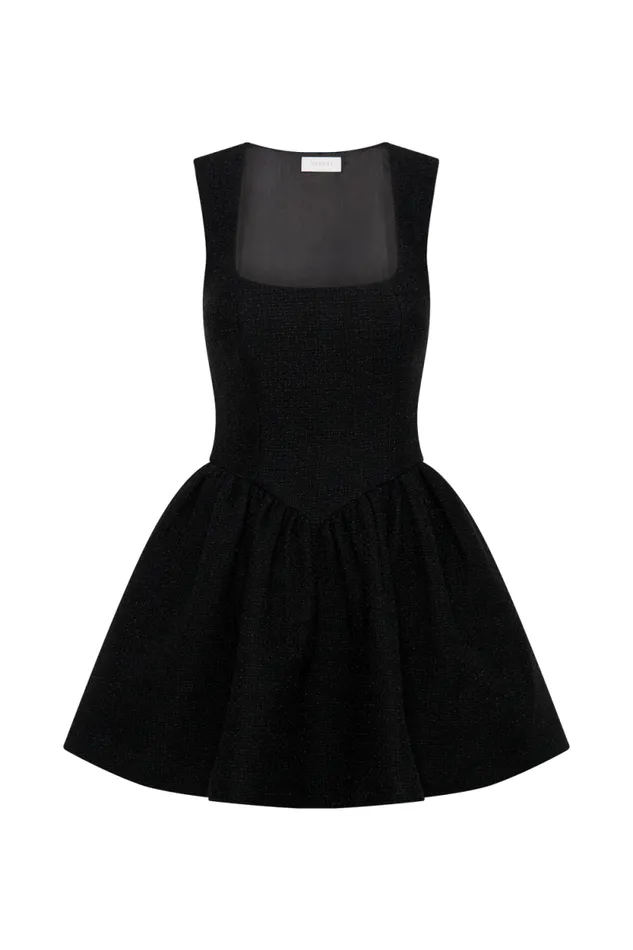 Women Meshki Two Piece Sets Jennifer Boucle Mini Dress 8211 Black