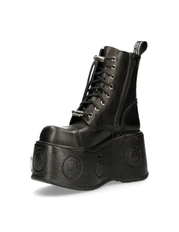 Women Metallic MNewmili083cC13 New Rock High Heels Women Metallic MNewmili083cC13 New Rock High Heels