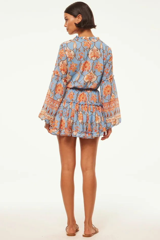 Women MISA Los Angeles Dresses ELISABETTA DRESS Caged Floral