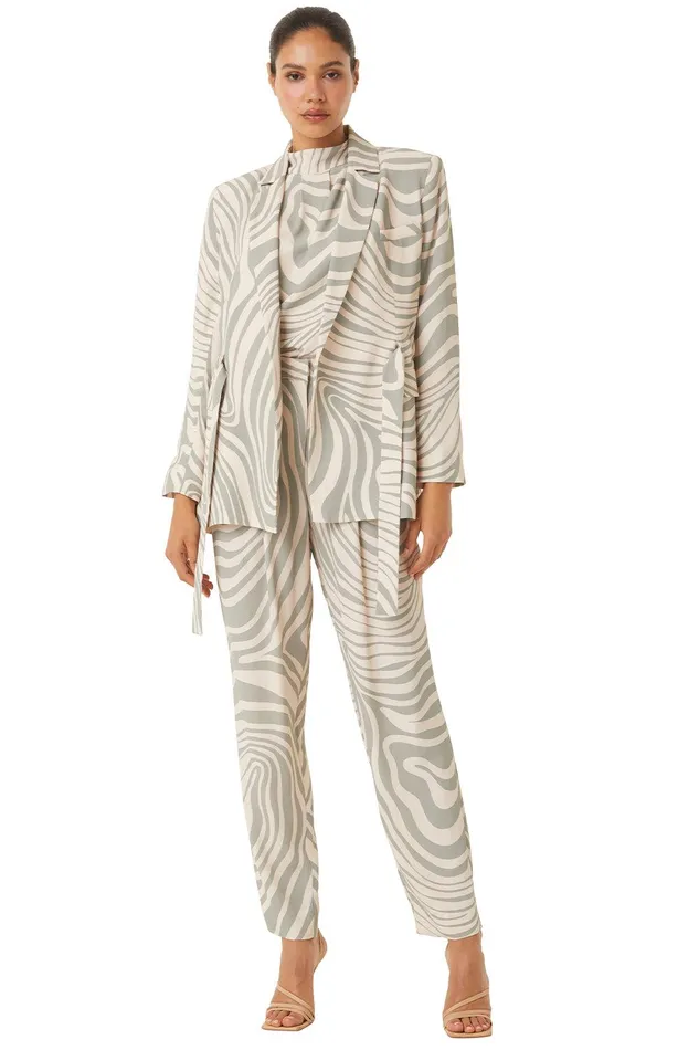 Women MISA Los Angeles Jackets KELSEY JACKET Ivory