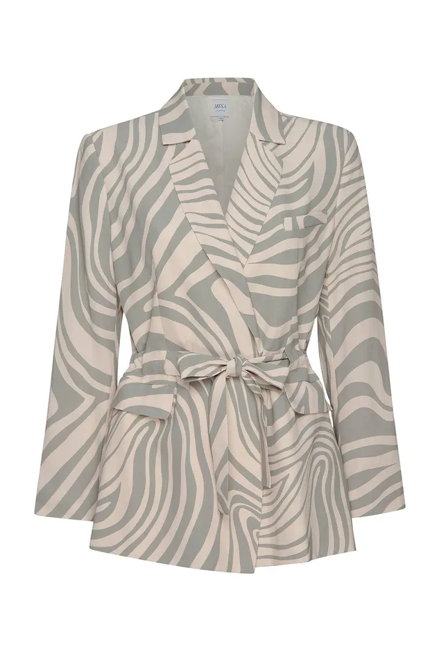 Women MISA Los Angeles Jackets KELSEY JACKET Ivory