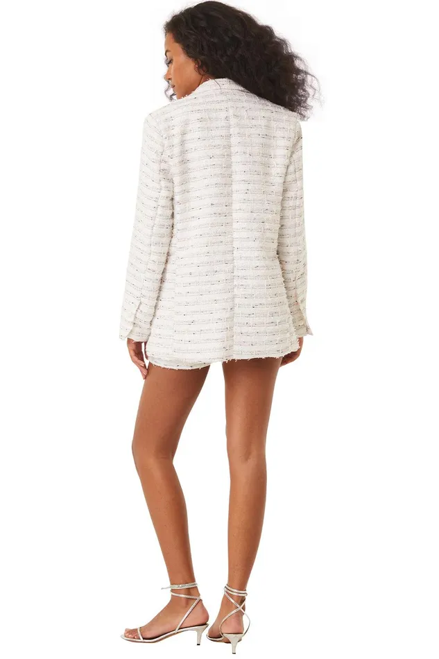 Women MISA Los Angeles Jackets PENNY BLAZER Winter White