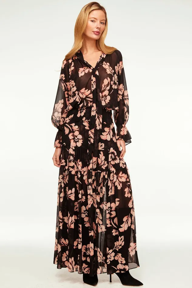 Women MISA Los Angeles Matching Sets BAR SKIRT Auric Flora