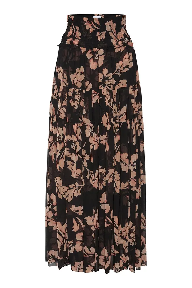 Women MISA Los Angeles Matching Sets BAR SKIRT Auric Flora