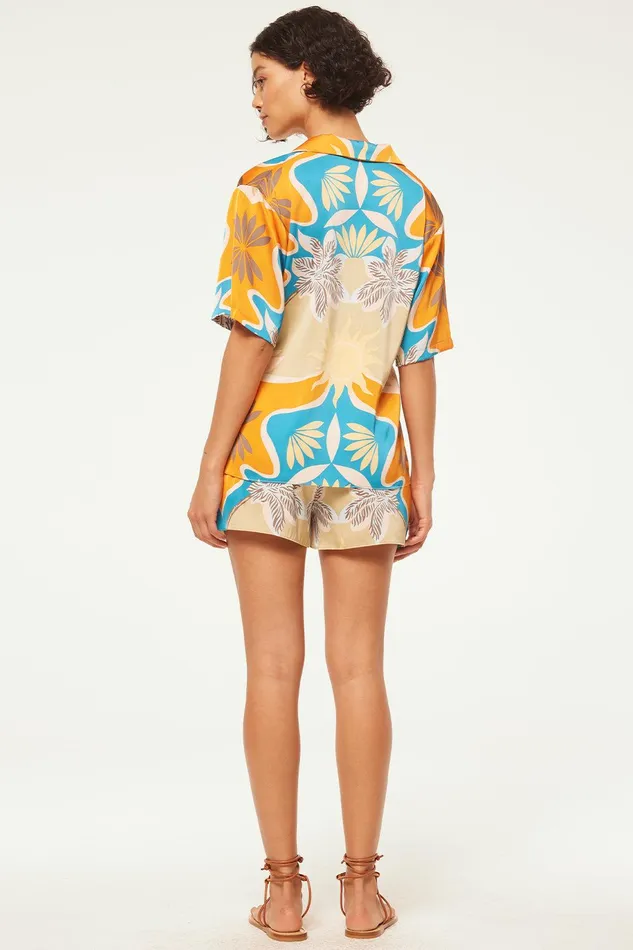 Women MISA Los Angeles Matching Sets ELAM SHORT Bain De Soleil