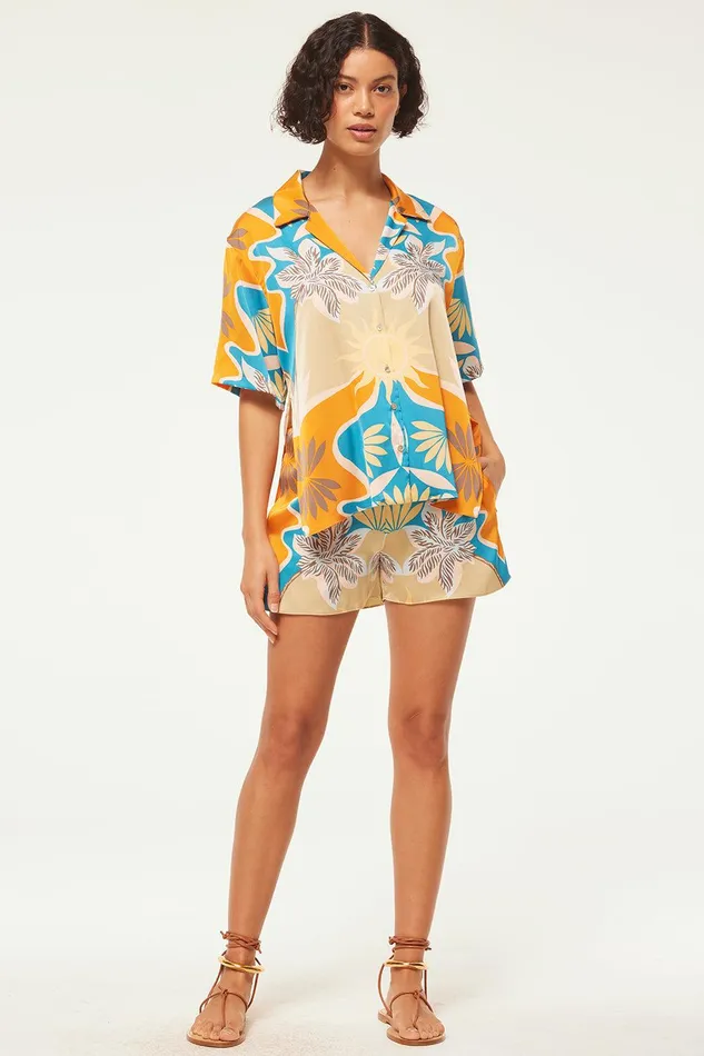 Women MISA Los Angeles Matching Sets ELAM SHORT Bain De Soleil