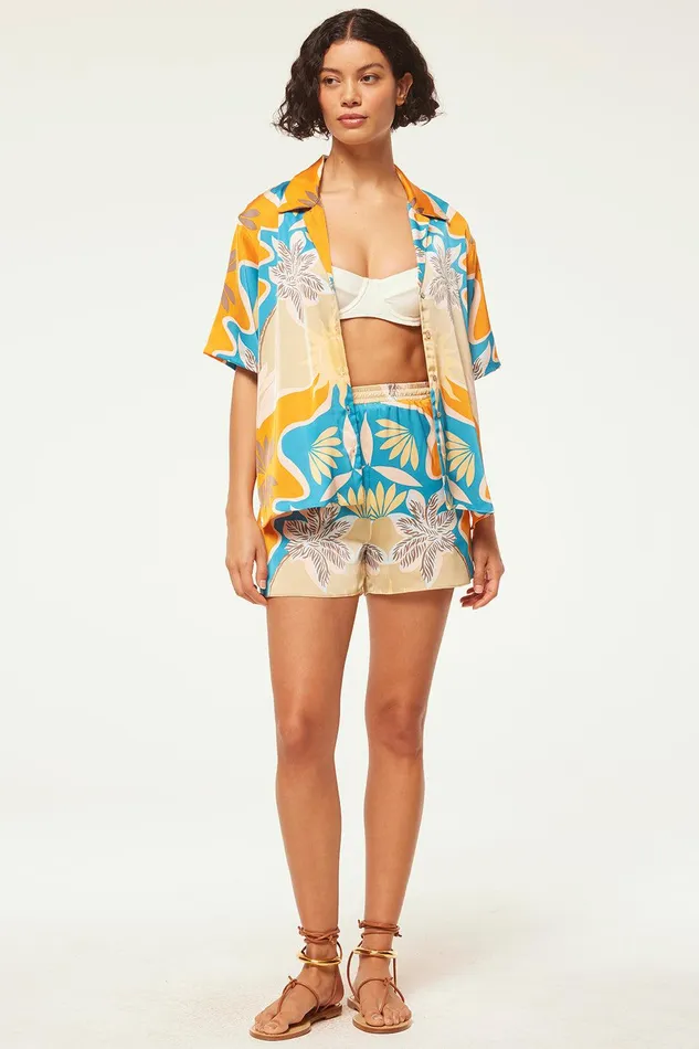 Women MISA Los Angeles Matching Sets ELAM SHORT Bain De Soleil
