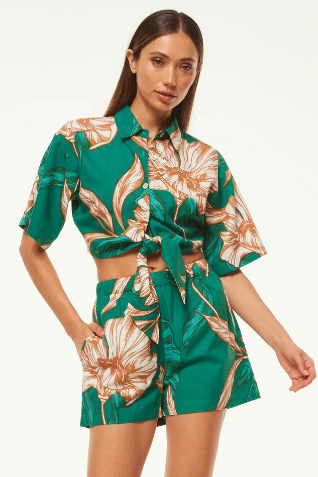 Women MISA Los Angeles Matching Sets KALEMA TOP Cartagena Flora