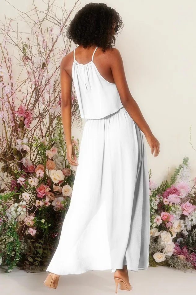Women MISA Los Angeles Skirts and Shorts BALENA SKIRT White