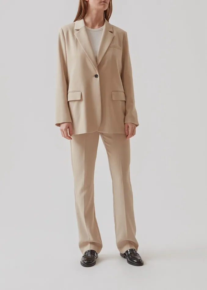 Women Modstrm Suits Gale Blazer Powder Sand