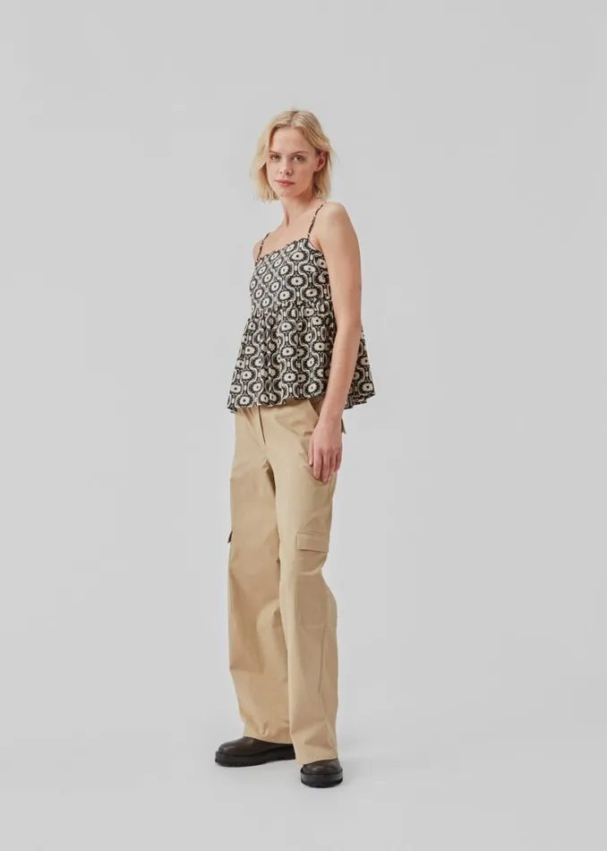 Women Modstrm Tops CoraMD Print Top Seventies Fleur Women Modstrm Tops CoraMD Print Top Seventies Fleur