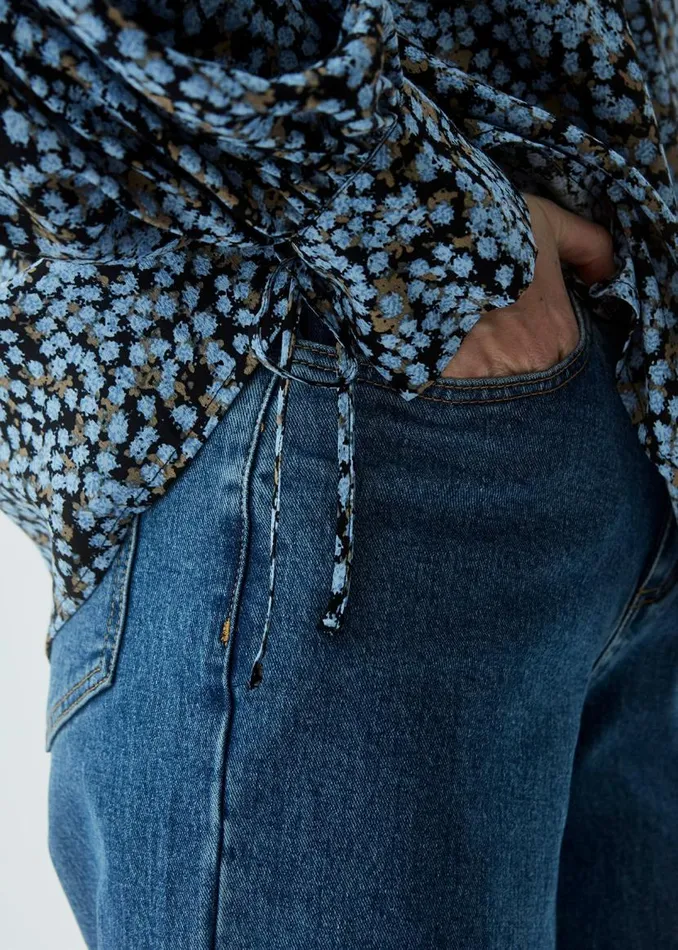 Women Modstrm Tops Menna Print Top Forest Fleur Women Modstrm Tops Menna Print Top Forest Fleur