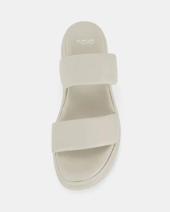 Women NOVO Shoes BARLEE PORCELAIN Wedges