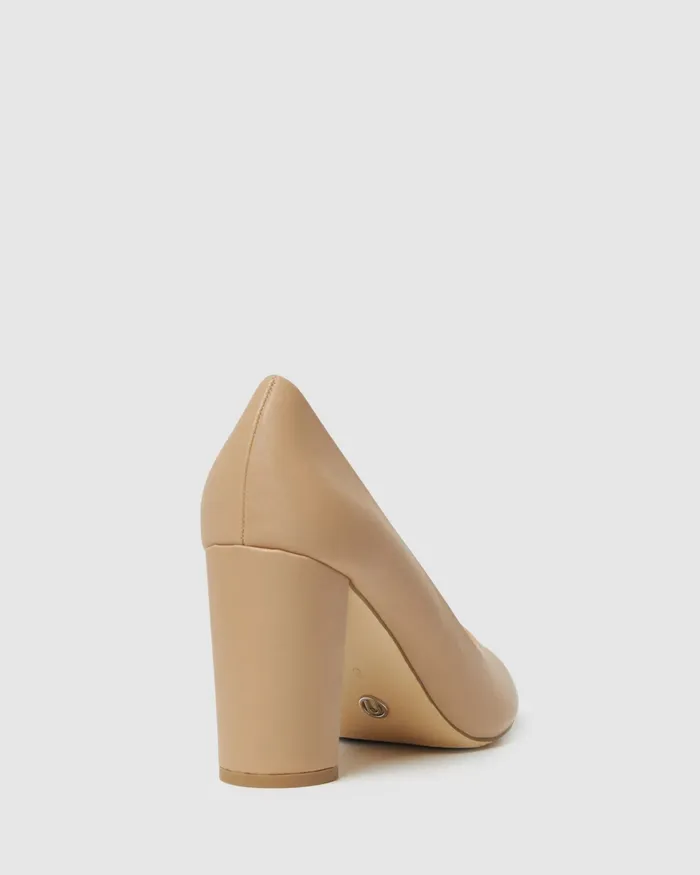 Women NOVO Shoes ILLEGAL Buff Block Heels Women NOVO Shoes ILLEGAL Buff Block Heels