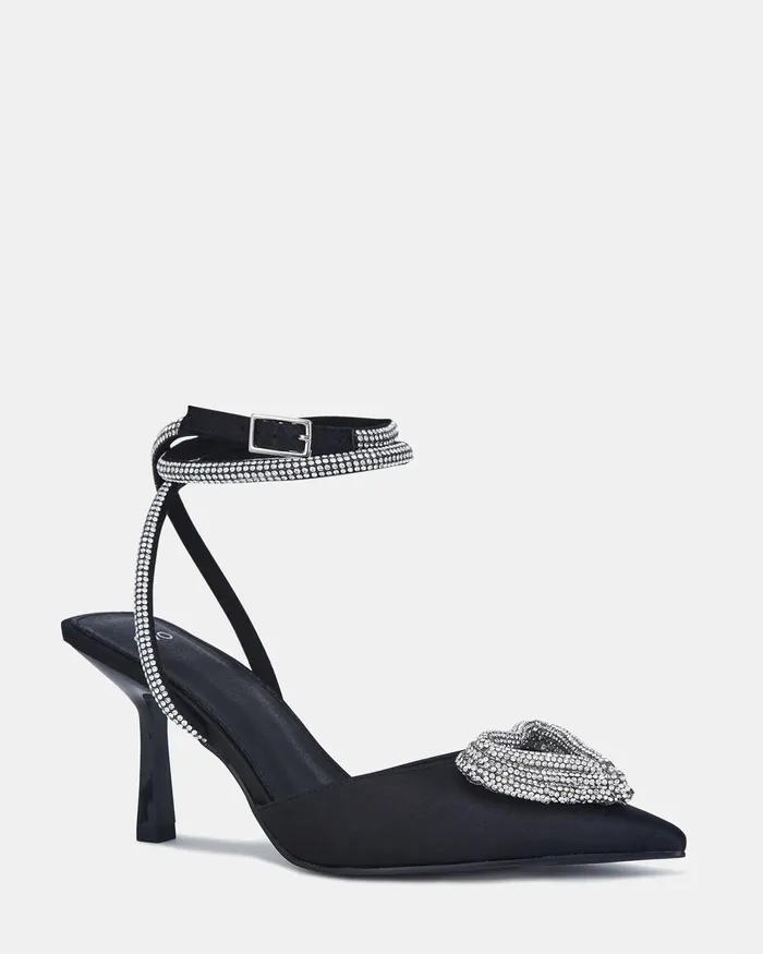 Women NOVO Shoes ZALOVER BLACK Stilettos