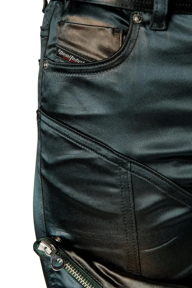 Women PLandyShow Dark Grey Diesel Trousers And Shorts Women PLandyShow Dark Grey Diesel Trousers And Shorts