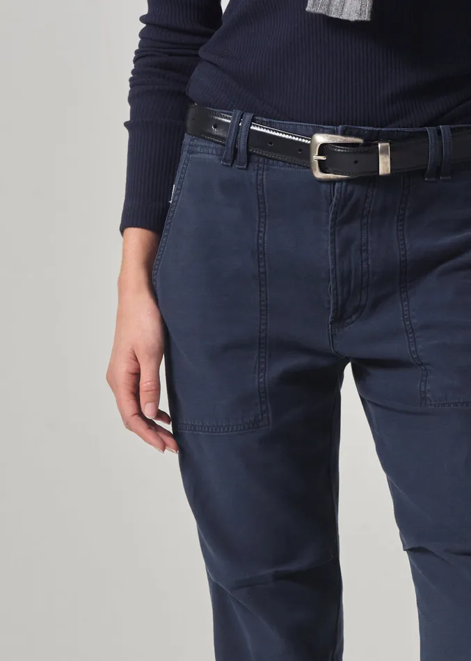 Women Pants Citizens Of Humanity Agni Utility Trouser In Washed Marine