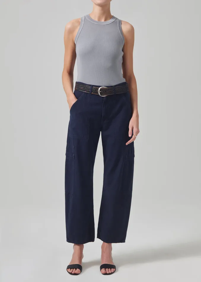 Women Pants Citizens Of Humanity Marcelle Low Slung Easy Cargo In Night Flight