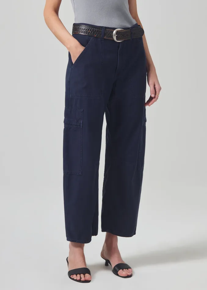 Women Pants Citizens Of Humanity Marcelle Low Slung Easy Cargo In Night Flight