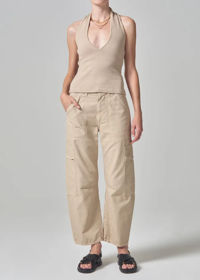 Women Pants Citizens Of Humanity Marcelle Low Slung Easy Cargo In Taos Sand