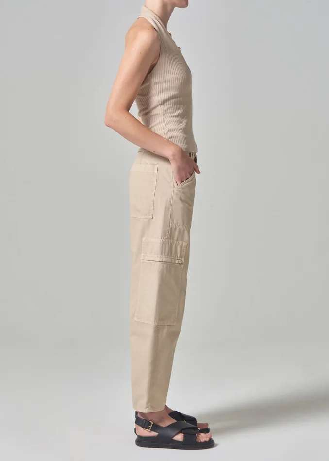 Women Pants Citizens Of Humanity Marcelle Low Slung Easy Cargo In Taos Sand